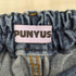 プニュズ PUNYUS 23SS ダメージ デニムバギーパンツ レディース JPN:4