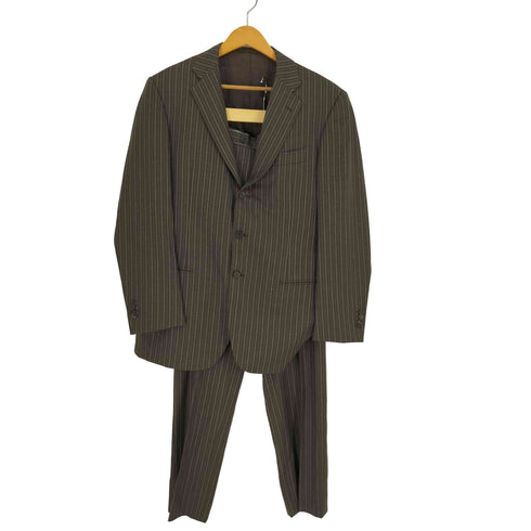 Artigianale ストライプウールシングルテーラードジャケット セットアップ メンズ 50