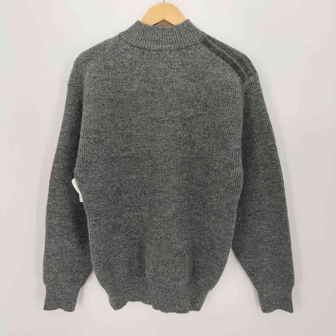 ダックスロンドン DAKS LONDON 日本製 ハーフジップ プルオーバー ウール 切り替え ニット メンズ JPN:M