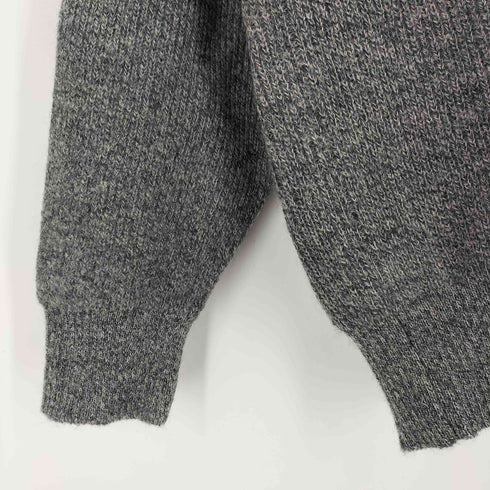 ダックスロンドン DAKS LONDON 日本製 ハーフジップ プルオーバー ウール 切り替え ニット メンズ JPN:M