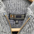ダックスロンドン DAKS LONDON 日本製 ハーフジップ プルオーバー ウール 切り替え ニット メンズ JPN:M