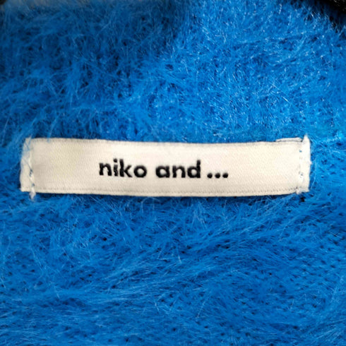 ニコアンド niko and... 23AW フェザーロゴニットプルオーバー レディース JPN:M