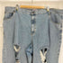 プニュズ PUNYUS 24SS ダメージデニムワイドパンツ レディース JPN:4