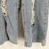 プニュズ PUNYUS 24SS ダメージデニムワイドパンツ レディース JPN:4
