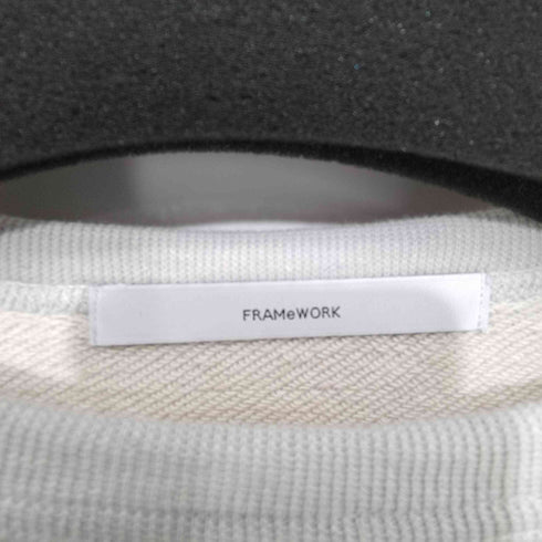 フレームワーク FRAMeWORK 25SS フードテキスタイルスウェット レディース