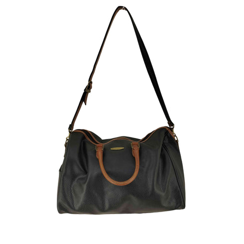 Rudolph Valentino レザー ボストンバック メンズ