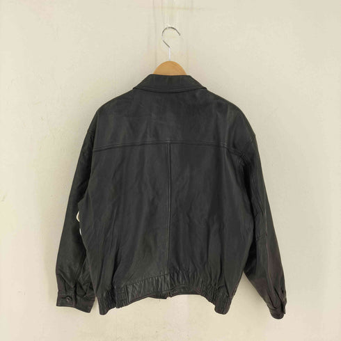 CHARLEY BAY SHEEPSKIN ジップアップ レザージャケット メンズ import:L