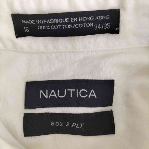 ノーティカ NAUTICA 香港製 80’s 2PLY BDシャツ メンズ
