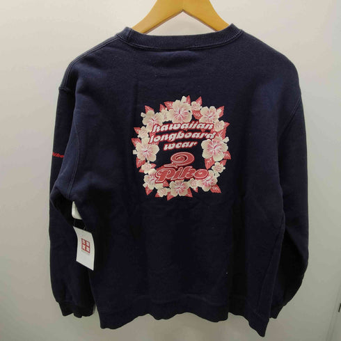 ピコ PIKO ハイビスカスプリント クルーネックスウェット メンズ JPN:L