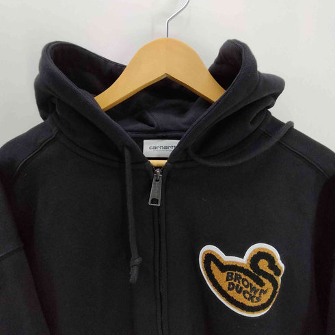 カーハートワークインプログレス Carhartt WIP Hooded Brown Ducks Jacket フーデッドブラウンダックジャケット メンズ import:XL