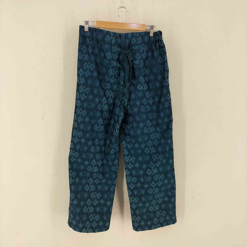 マチュアリー maturely Kasuri Print Pants レディース
