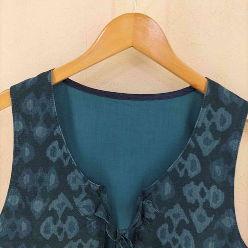 マチュアリー maturely Kasuri Print Ensemble レディース