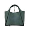 ステラマッカートニー STELLA McCARTNEY サークルロゴ スタッズデザイン ミニポーチ付き 2WAY ショルダー レザーハンドバック レディース