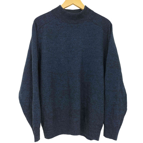 VINTAGE CLUB カシミヤ100 モックネックニット メンズ JPN:L