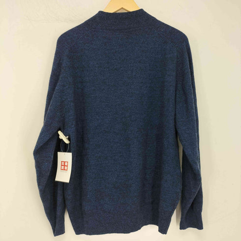 VINTAGE CLUB カシミヤ100 モックネックニット メンズ JPN:L