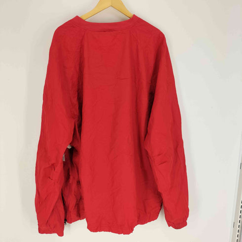 SPORT TEK 企業ロゴ刺繍 Vジャン プルオーバー ジャケット メンズ 4XL