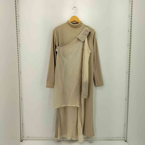 アメリ AMERI ELABORATE KNIT DRESS エラボレイト ニットドレス レディース M