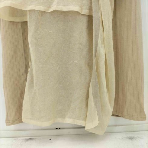 アメリ AMERI ELABORATE KNIT DRESS エラボレイト ニットドレス レディース M