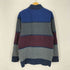 トミーヒルフィガー TOMMY HILFIGER LUXURY BLEND マルチボーダー ハーフジップ ニット メンズ import:XL