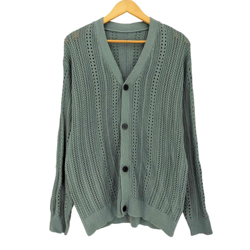 ジュンレッド JUNRed j.n.r.d ジオメトリールーズカーディガン メンズ JPN:L