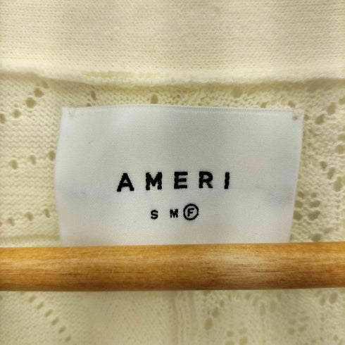 アメリ AMERI レースデザイン ドッキング カーディガン レディース F