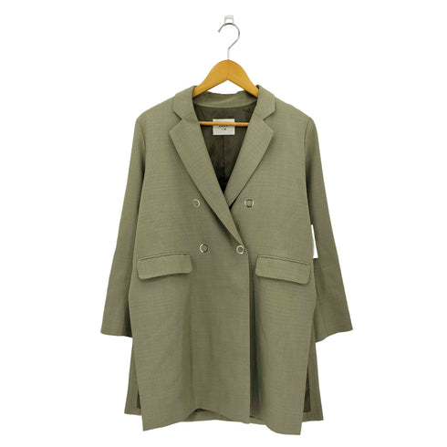 アメリ AMERI RING DOT BUTTON JACKET リングドットボタン ダブルブレスト テーラードジャケット レディース F