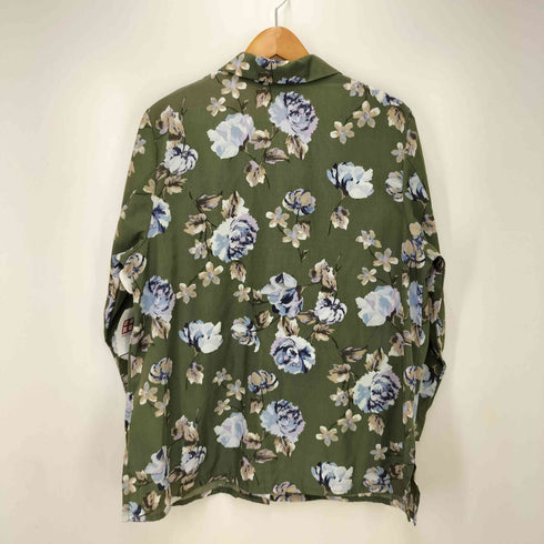 総柄 オープンカラーシャツ メンズ