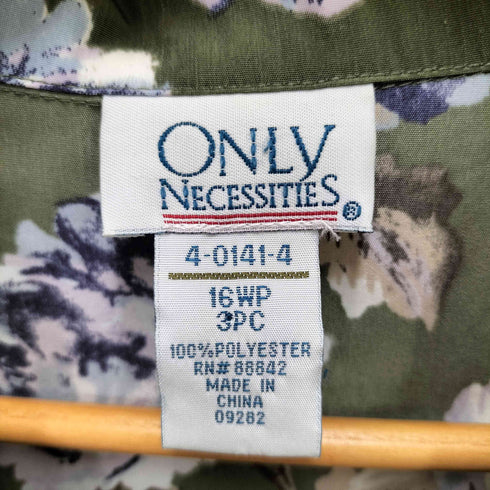 総柄 オープンカラーシャツ メンズ