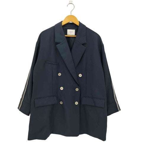 アメリヴィンテージ Ameri VINTAGE BACK DENIM DETAIL BLAZER バックデニム ディテール ブレザー レディース S