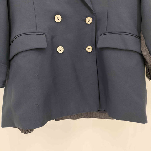 アメリヴィンテージ Ameri VINTAGE BACK DENIM DETAIL BLAZER バックデニム ディテール ブレザー レディース S