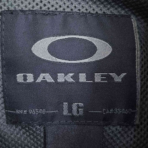 オークリー OAKLEY 裏地メッシュ ナイロン ジャケット ウインドブレーカー メンズ import:L