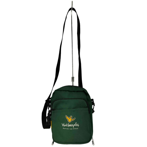マークゴンザレス Mark Gonzales ナイロン製 刺繍ロゴ付き ショルダーバック メンズ