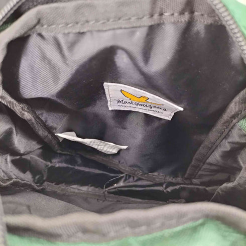 マークゴンザレス Mark Gonzales ナイロン製 刺繍ロゴ付き ショルダーバック メンズ