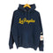 チャンピオン Champion 90S 都市ロゴ プリント 目有り ドローコード 裏起毛 プルオーバー パーカー メンズ import:M