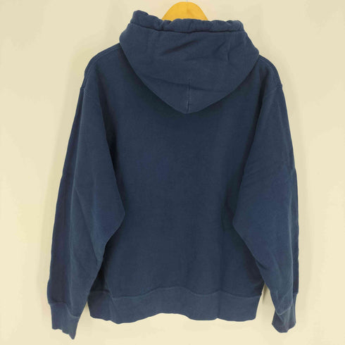 チャンピオン Champion 90S 都市ロゴ プリント 目有り ドローコード 裏起毛 プルオーバー パーカー メンズ import:M