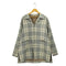 アメリ AMERI CHECK SHIRT マドラスチェック シングルブレスト オープンカラー チェックシャツ ジャケット レディース