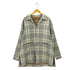 アメリ AMERI CHECK SHIRT マドラスチェック シングルブレスト オープンカラー チェックシャツ ジャケット レディース