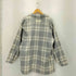 アメリ AMERI CHECK SHIRT マドラスチェック シングルブレスト オープンカラー チェックシャツ ジャケット レディース