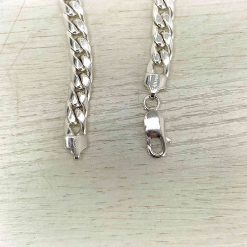 SILVER 925刻印 チェーンブレスレット メンズ