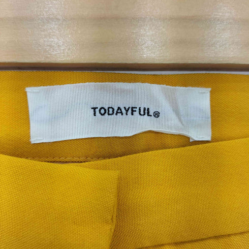トゥデイフル TODAYFUL Pique Tuck Trousers ピケタック トラウザー スラックスパンツ レディース 36