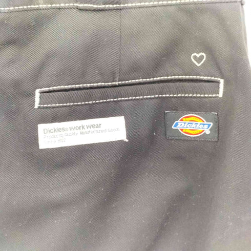 ディッキーズ Dickies × BASICKS ×ベイシックス ステッチデザイン ワークトラウザー パンツ レディース S