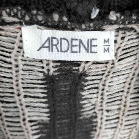 アクリル ナイロン ニット カーディガン レディース import:S