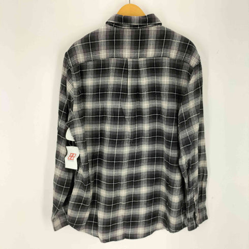 クラフトアンドバロー Croft&Barrow コットンネル L/S ボタンダウンシャツ メンズ JPN:L