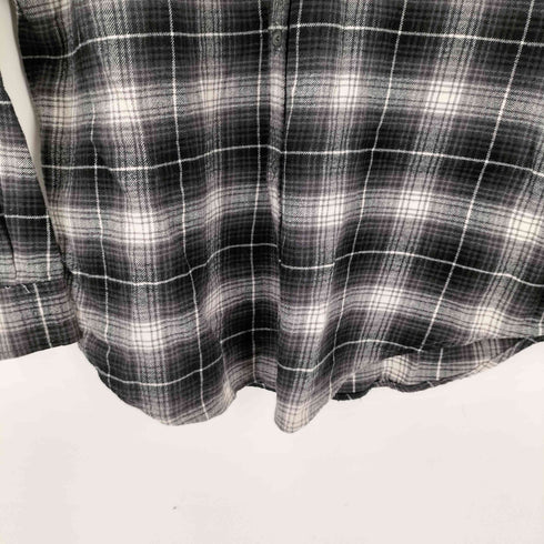 クラフトアンドバロー Croft&Barrow コットンネル L/S ボタンダウンシャツ メンズ JPN:L