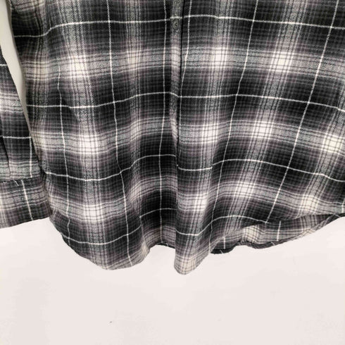 クラフトアンドバロー Croft&Barrow コットンネル L/S ボタンダウンシャツ メンズ JPN:L