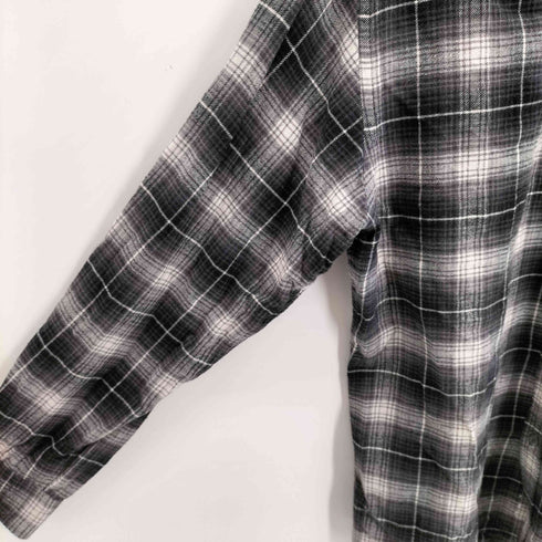 クラフトアンドバロー Croft&Barrow コットンネル L/S ボタンダウンシャツ メンズ JPN:L