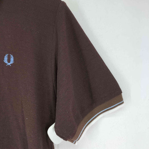 フレッドペリー FRED PERRY 月桂樹 ロゴ刺繍 S/S ポロシャツ メンズ FR:40