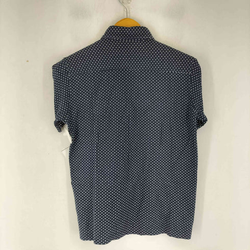 フレッドペリー FRED PERRY 月桂樹 ロゴ刺繍 ドット柄 S/S シャツ メンズ import:S