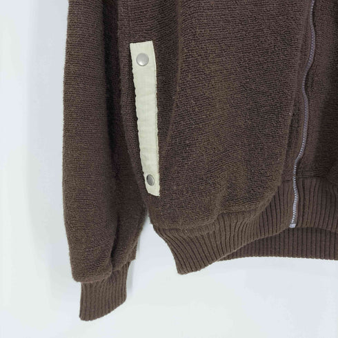 PLA SPORTS パイル地 切替 ジップアップ ジャケット メンズ 3