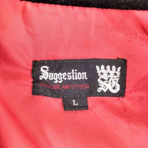 サジェスション Suggestion ウール混 ライダース メンズ JPN:L